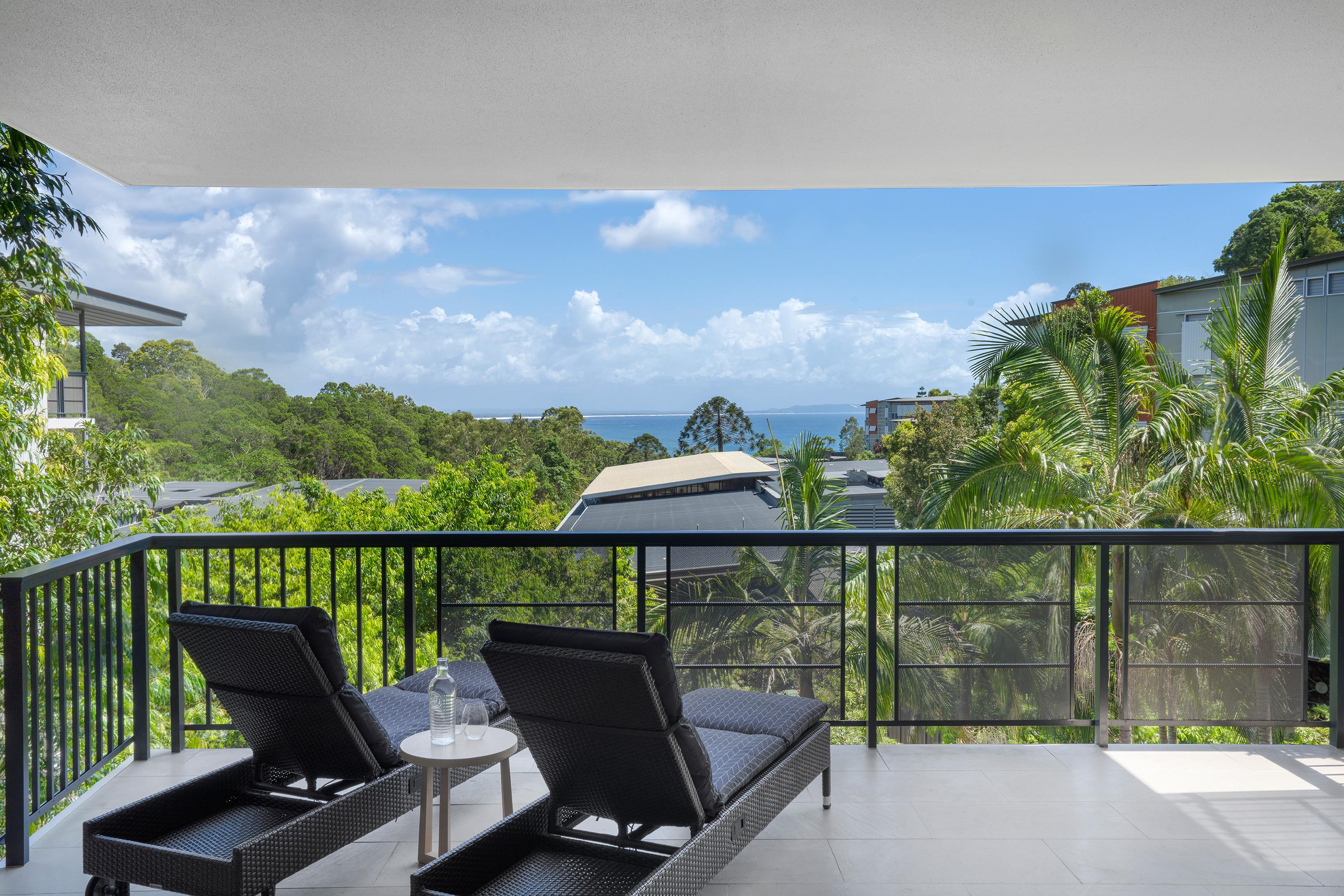 Peppers Noosa Resort And Villas Εξωτερικό φωτογραφία View from the hotel