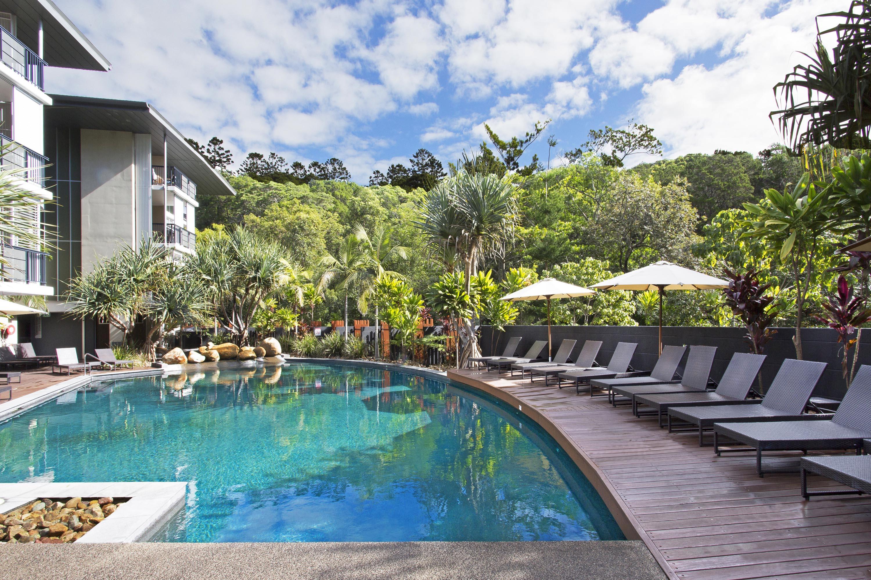 Peppers Noosa Resort And Villas Εξωτερικό φωτογραφία The swimming pool at the resort